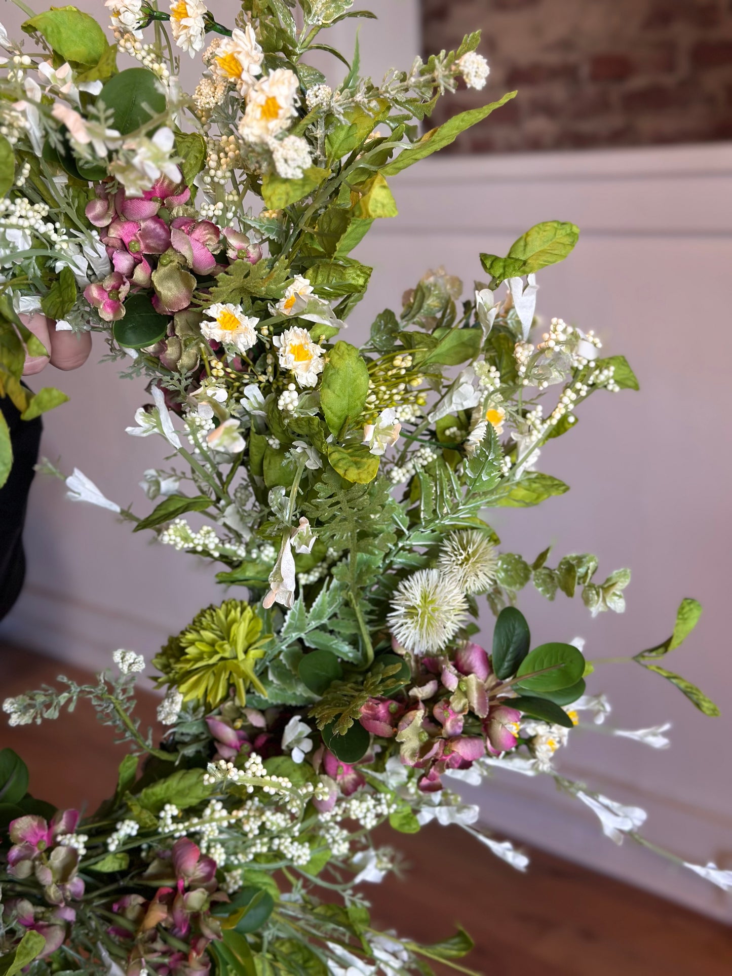 Sweet Honeysuckles Wreath