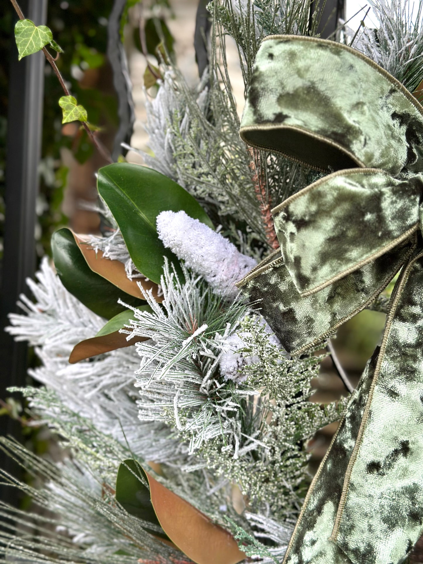 Frosted Woodland Wreath