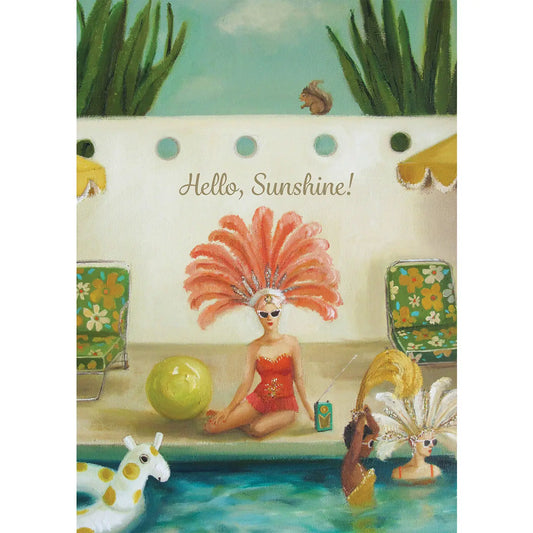 "Poolside Sunshine" Card