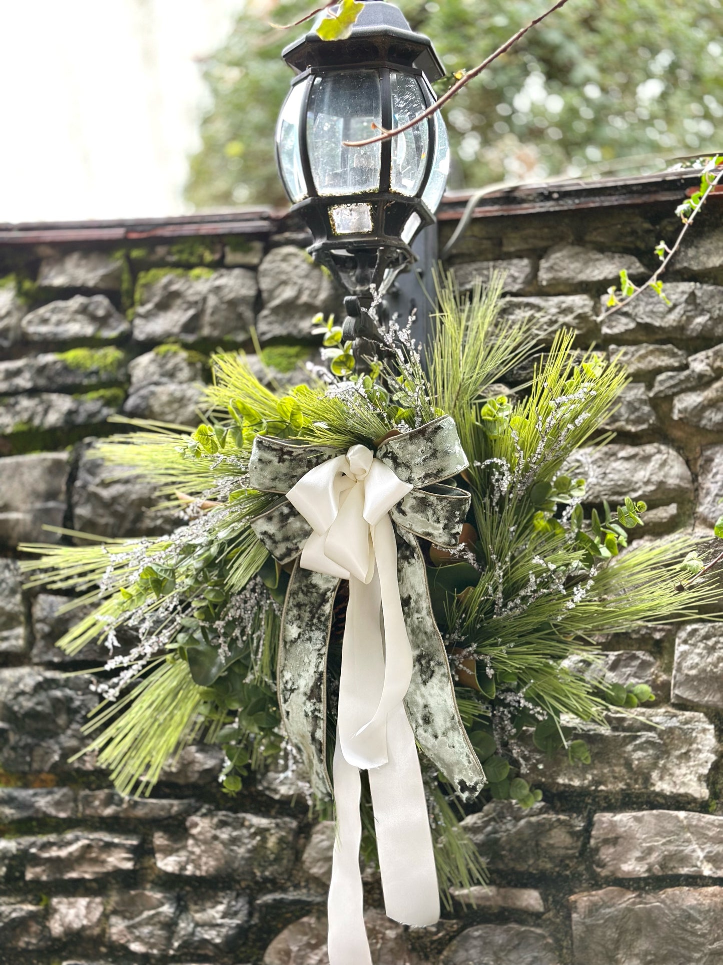 Simple Long-needle Pine Wreath