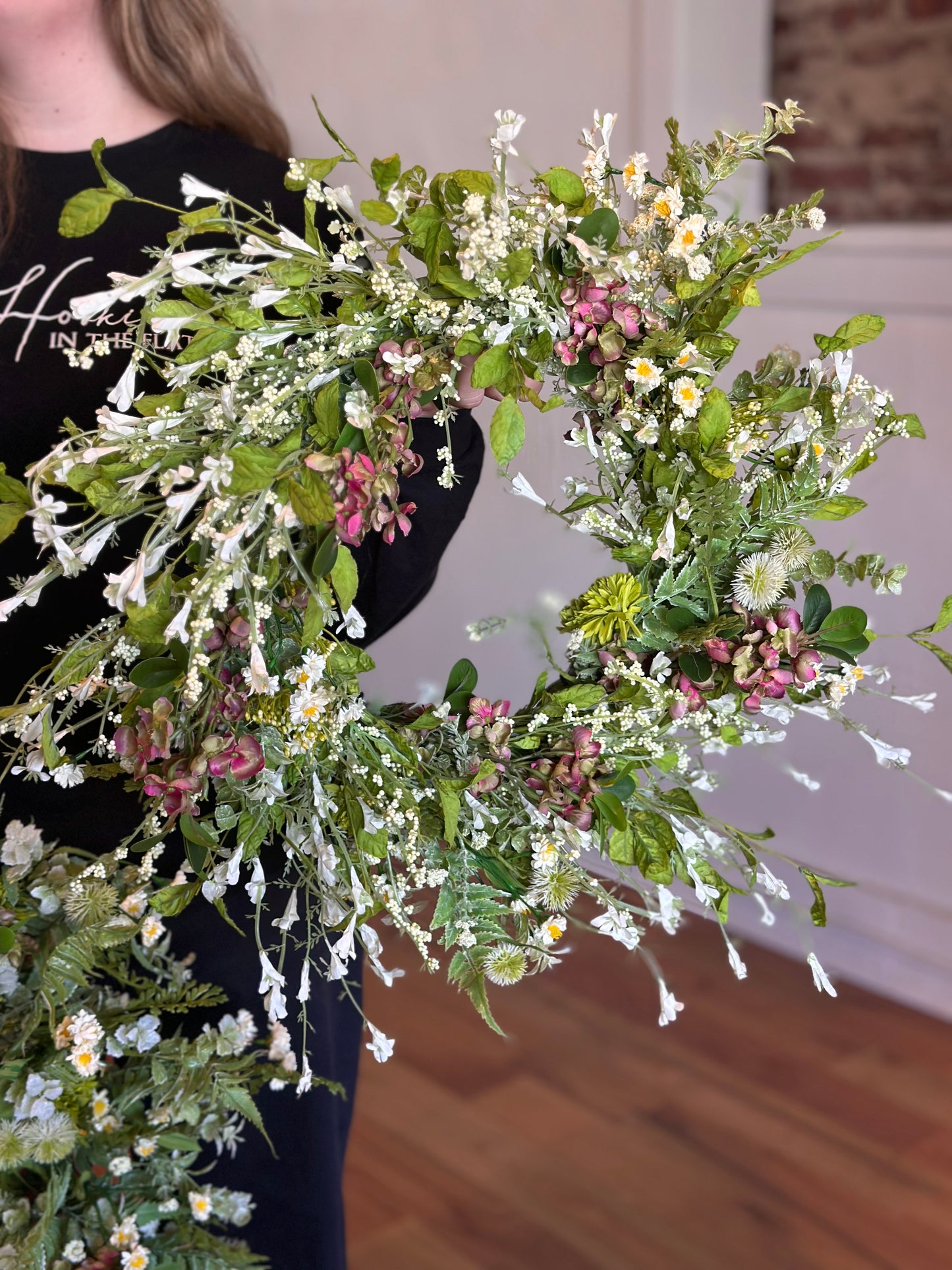 Sweet Honeysuckles Wreath