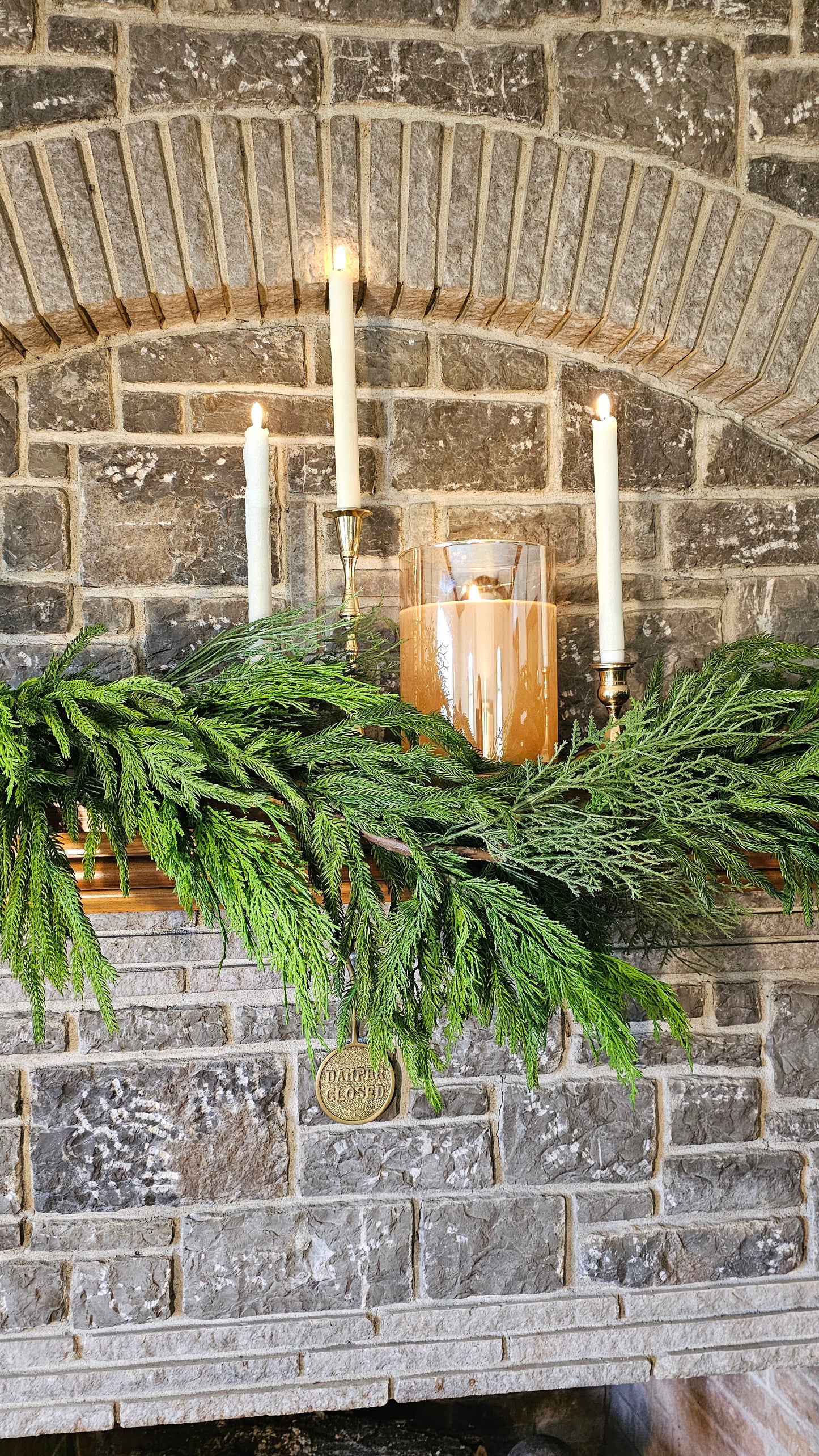 48” Cyprus/Norfolk Pine Garland