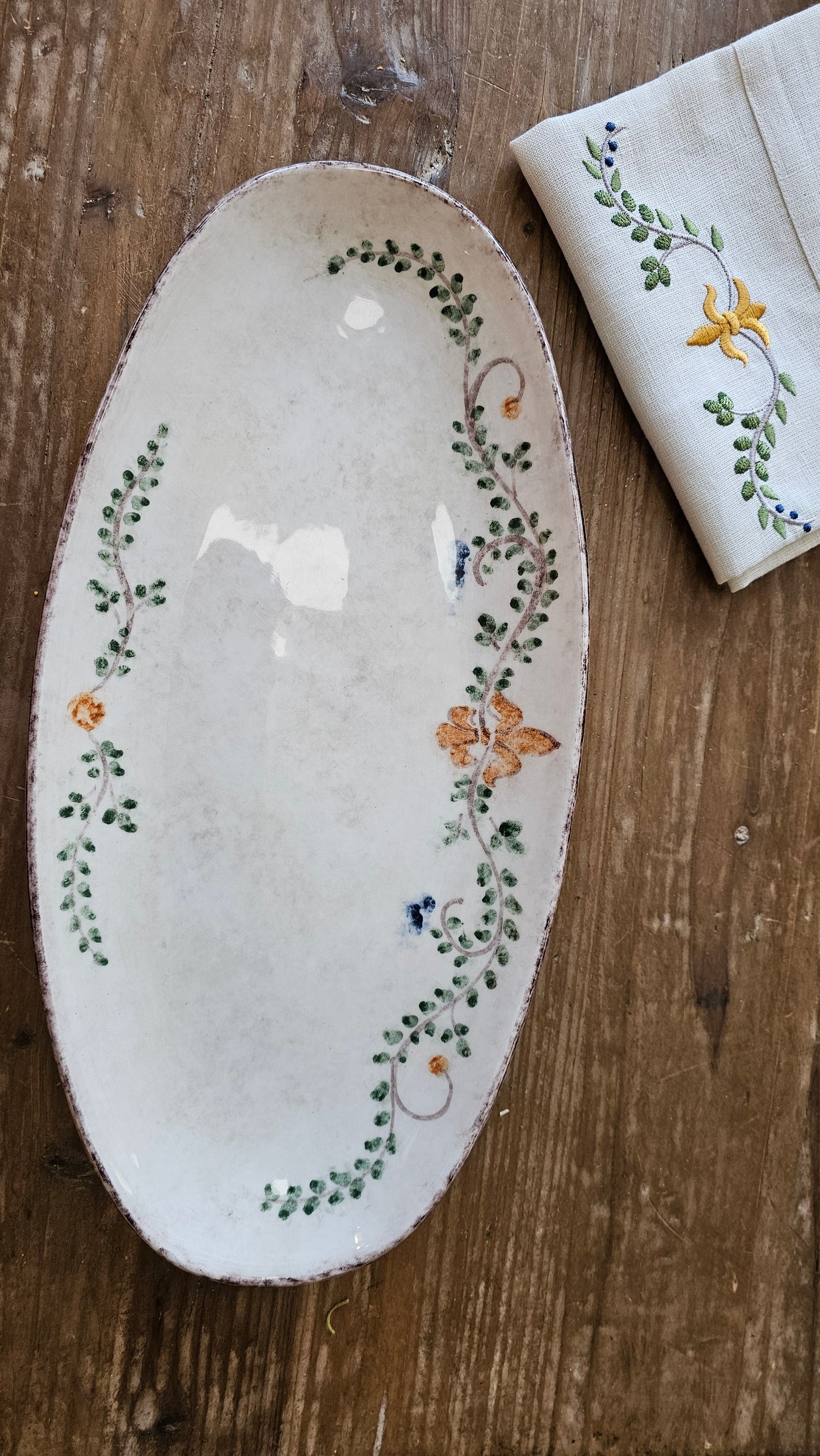 Arte Italica Medici Oval Platter