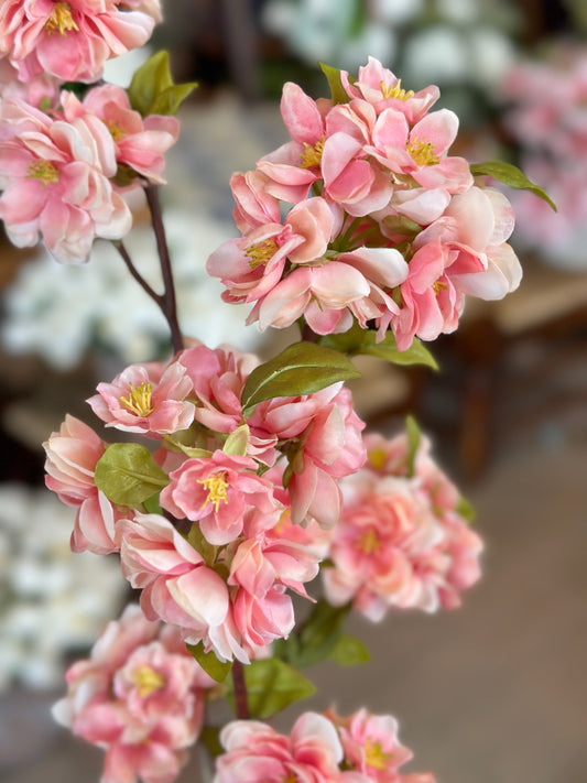 41" Peach Blossom Branch