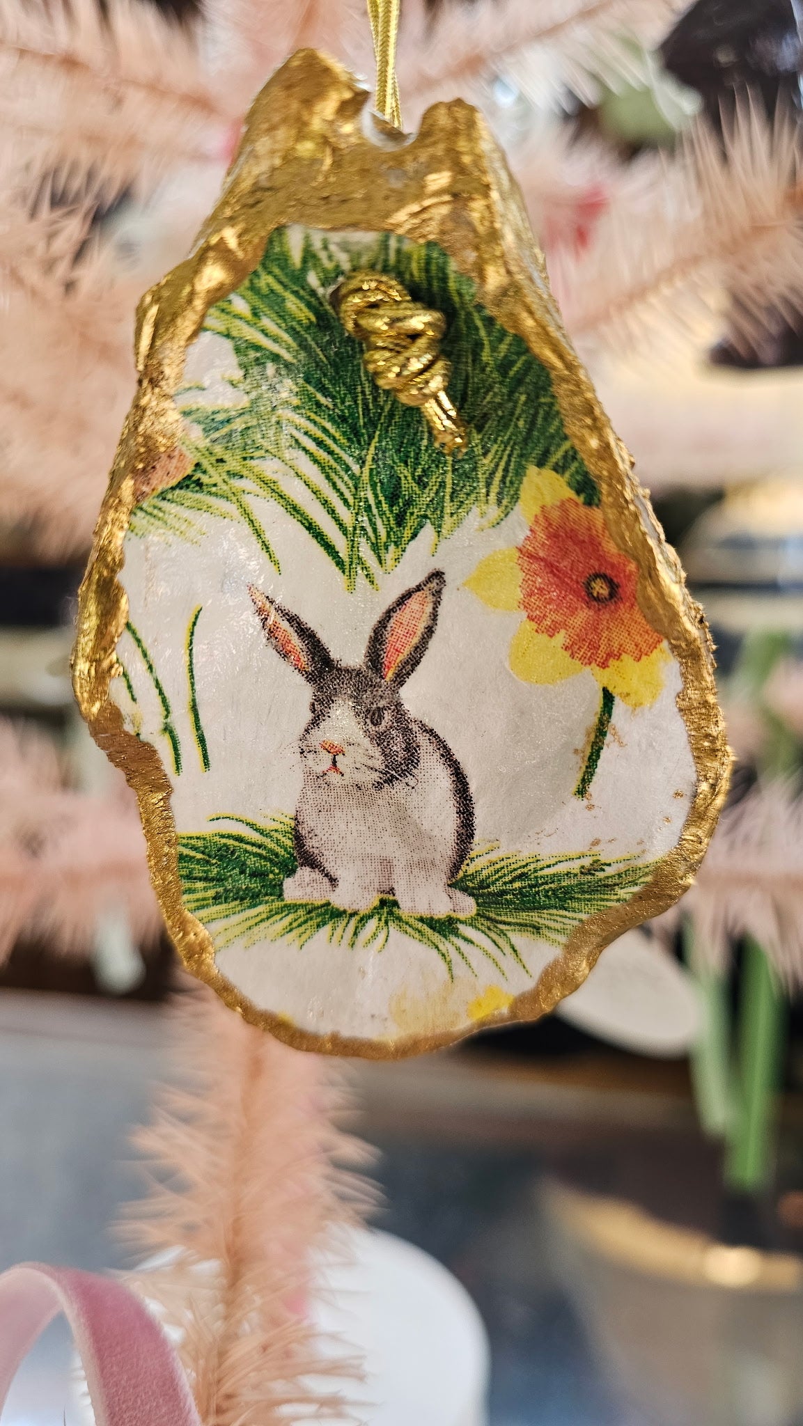 Oyster Shell Ornament