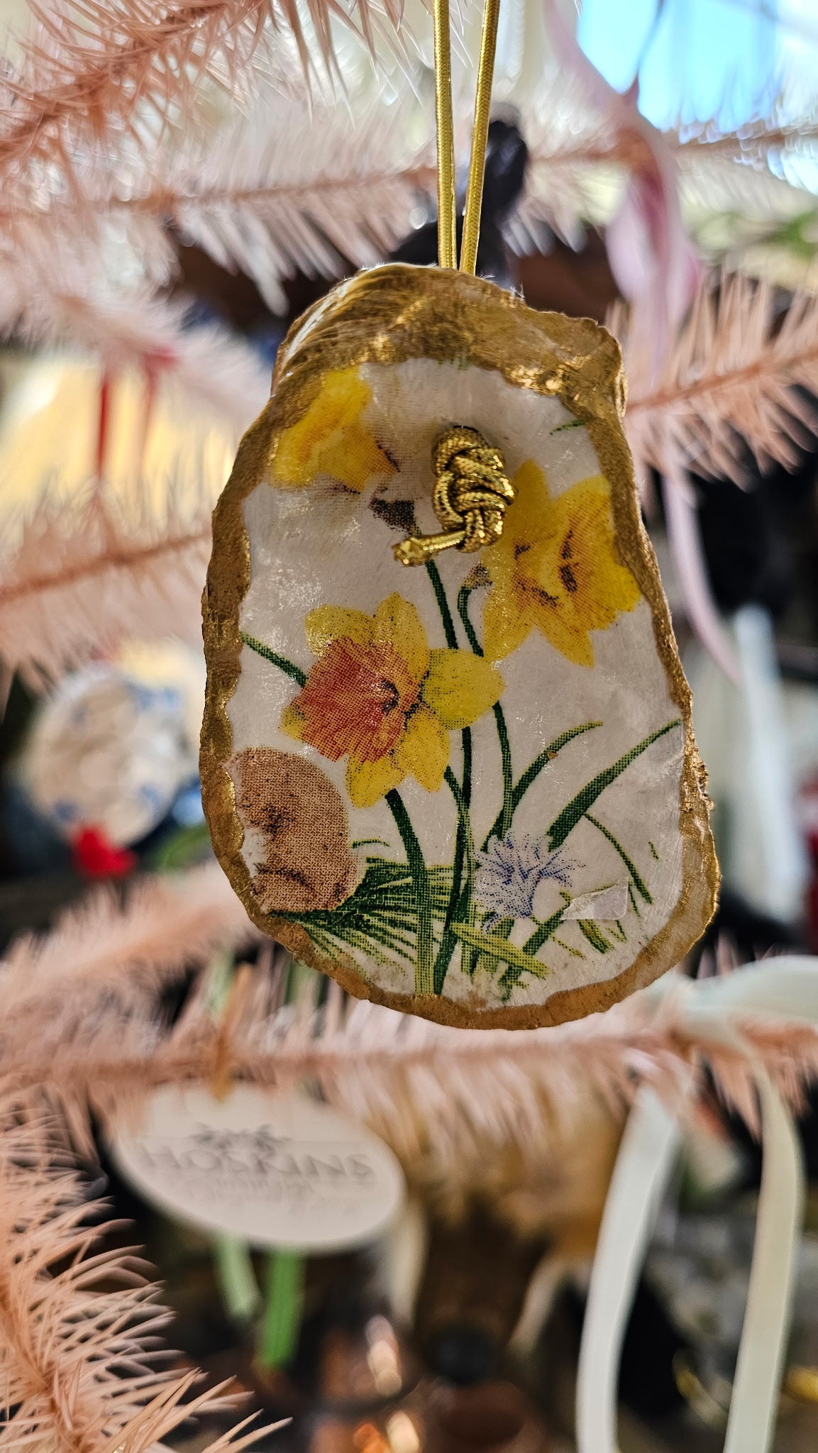 Oyster Shell Ornament