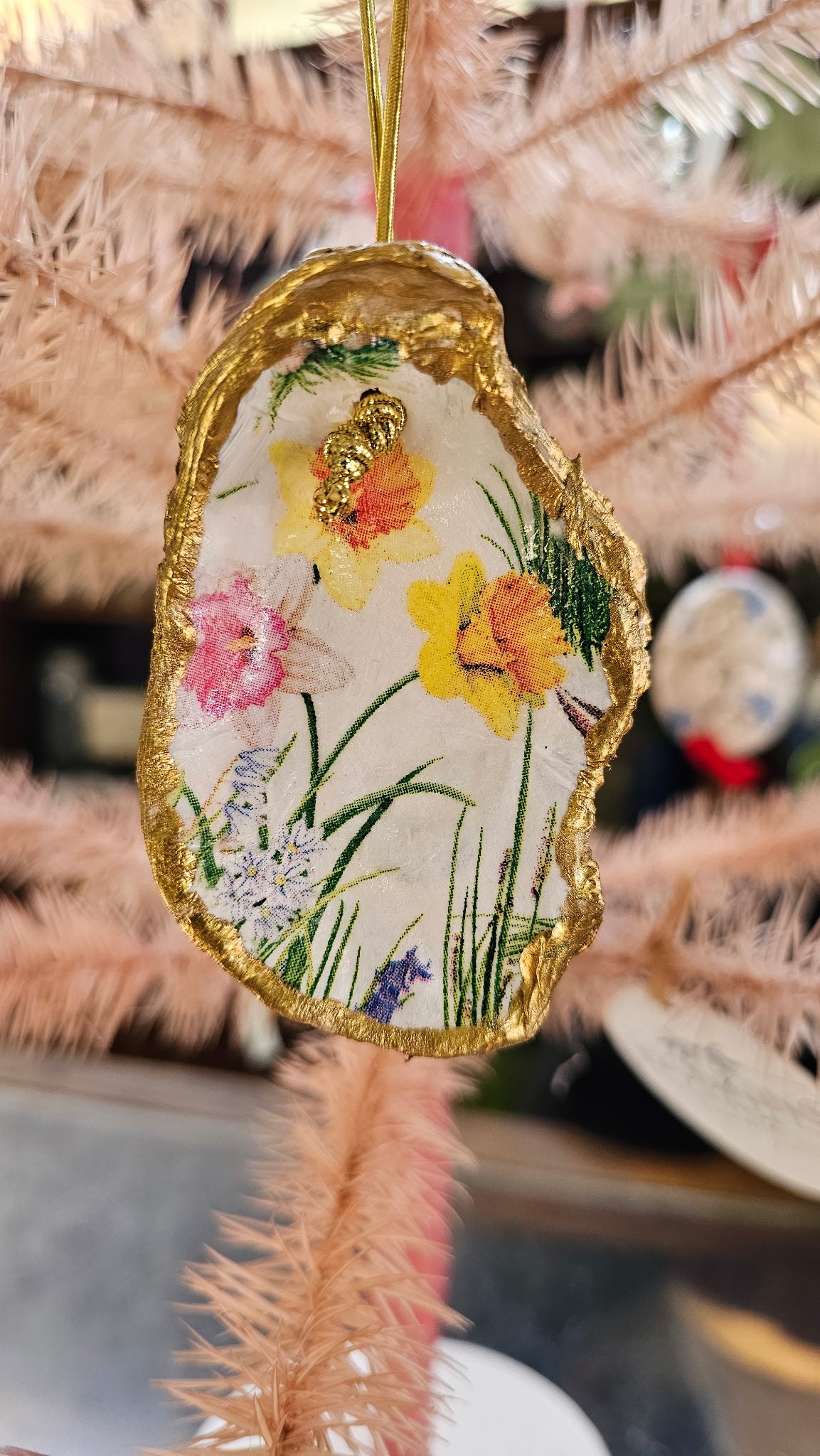 Oyster Shell Ornament