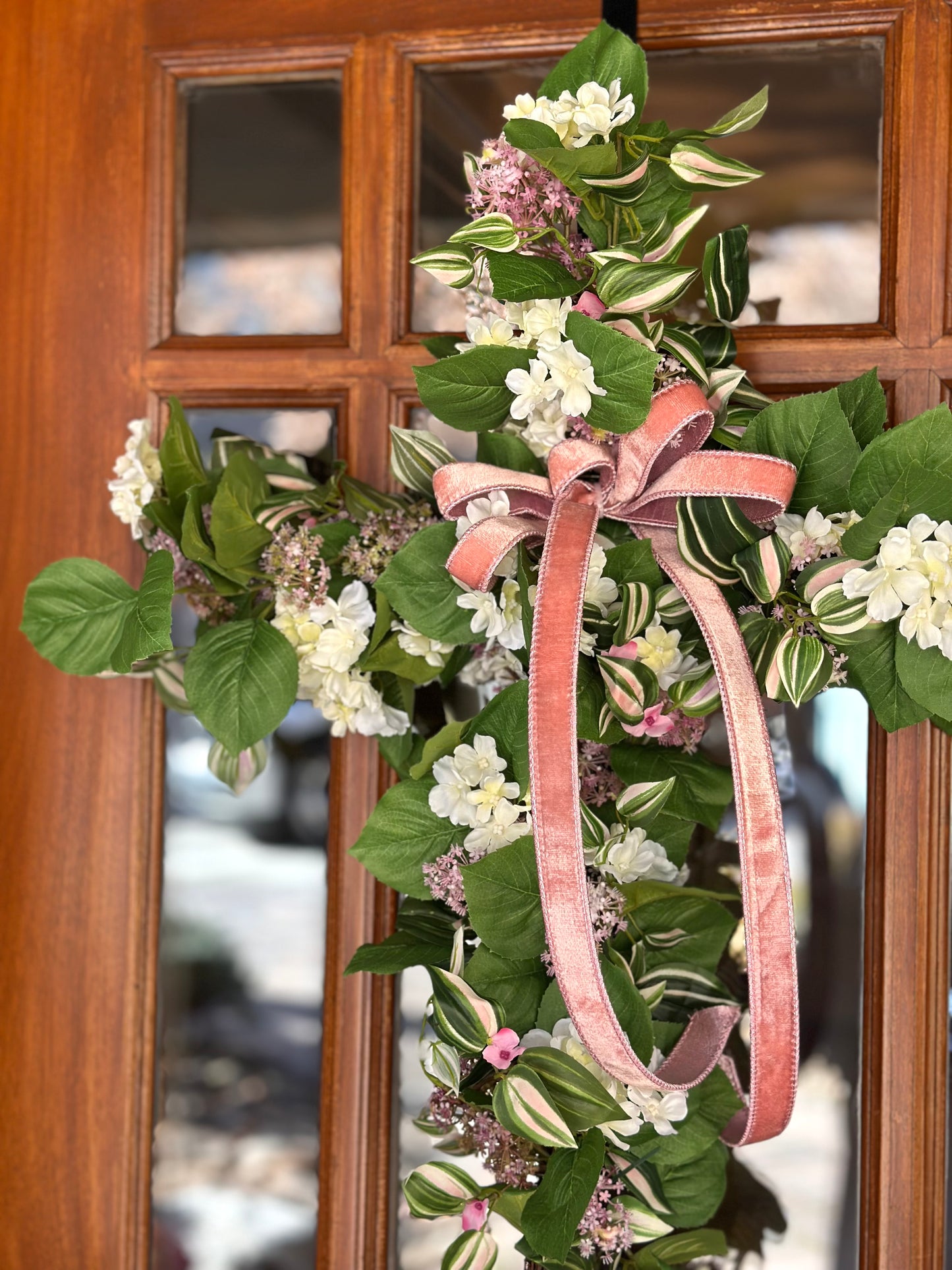 Springtime Floral Cross