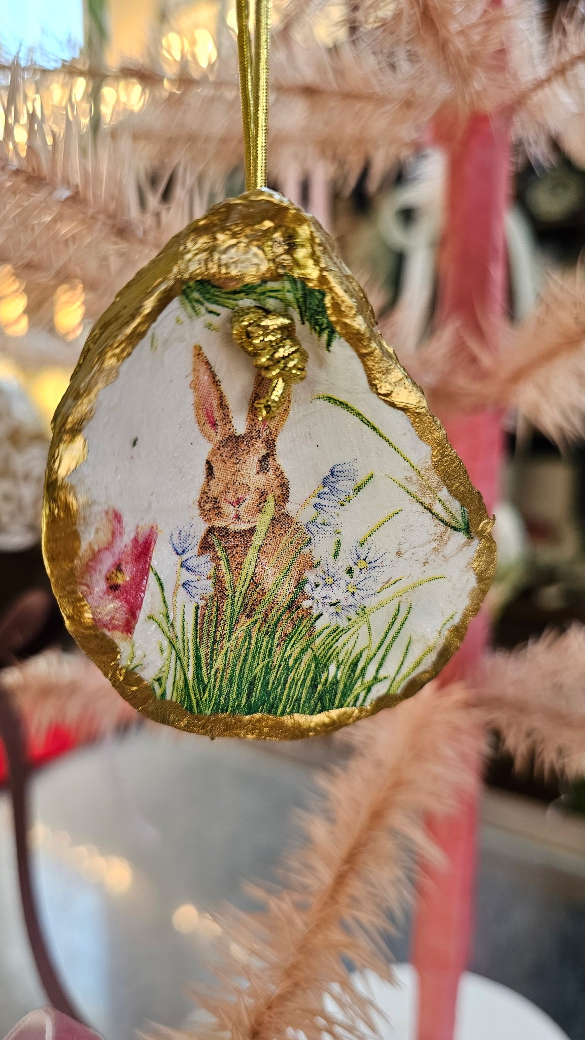 Oyster Shell Ornament