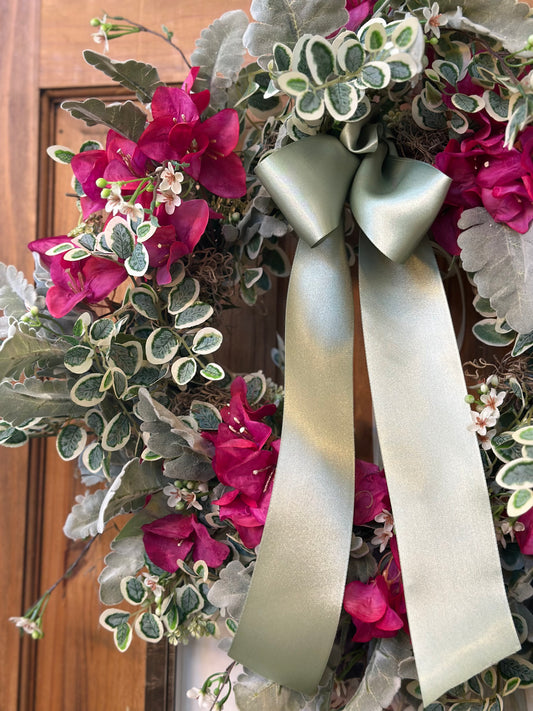 Pops of Pink Wreath