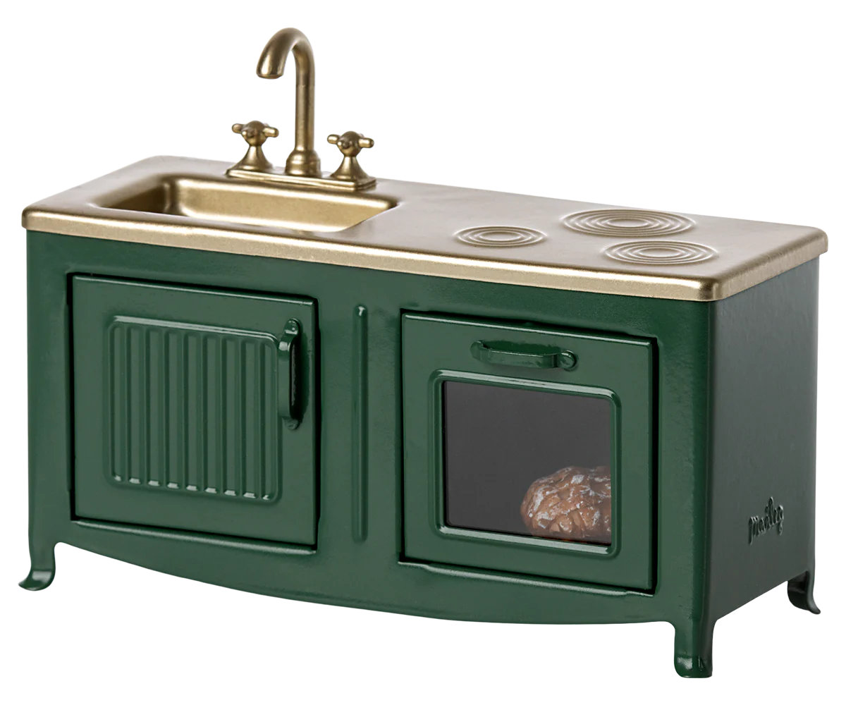 Kitchen, Mouse - Dark Green