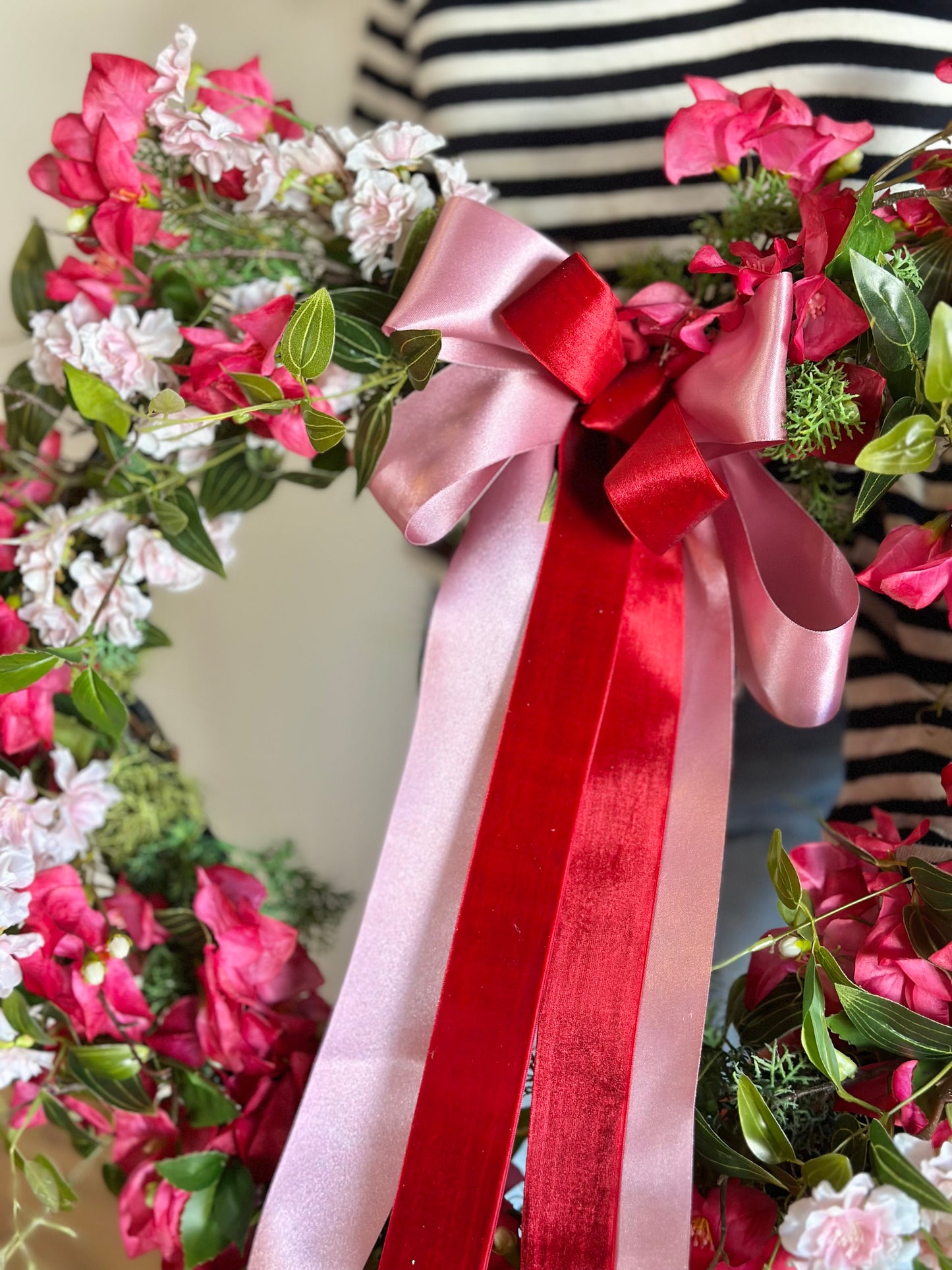 Floral Heart Wreath