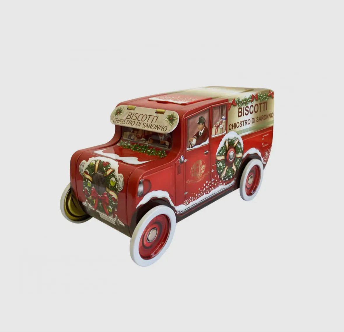 Classic Amaretti in Holiday Toy Truck by Chiostro di Saronno