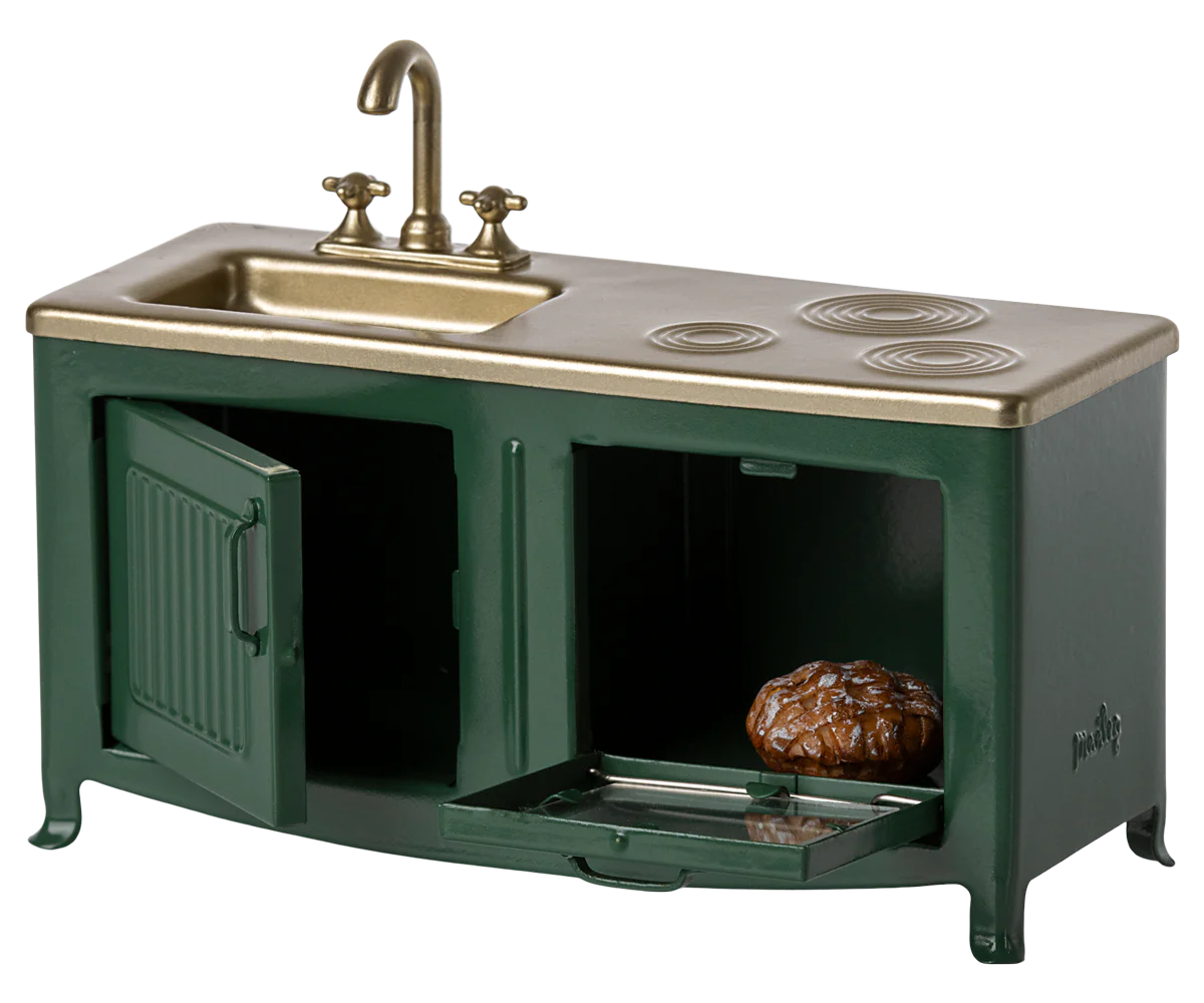 Kitchen, Mouse - Dark Green