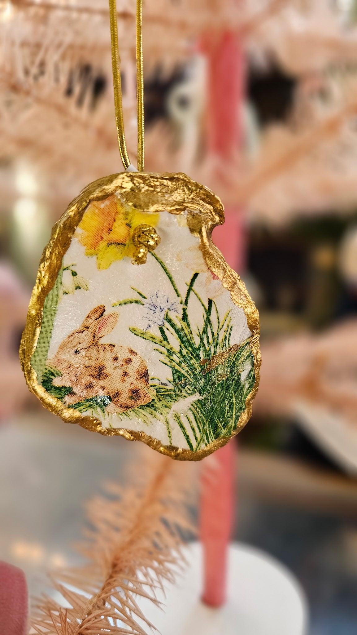 Oyster Shell Ornament