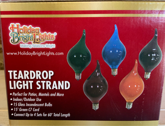 Teardrop light Strand