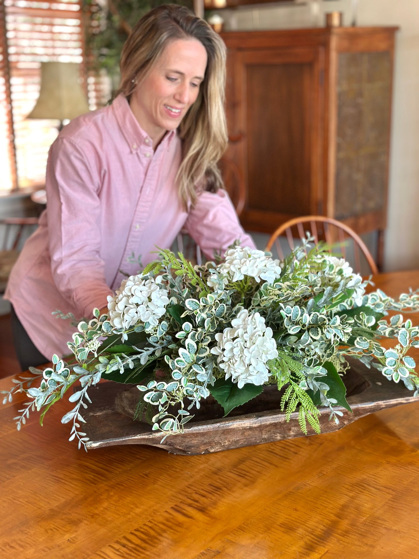 Buttonbush Hydrangea Floral Insert