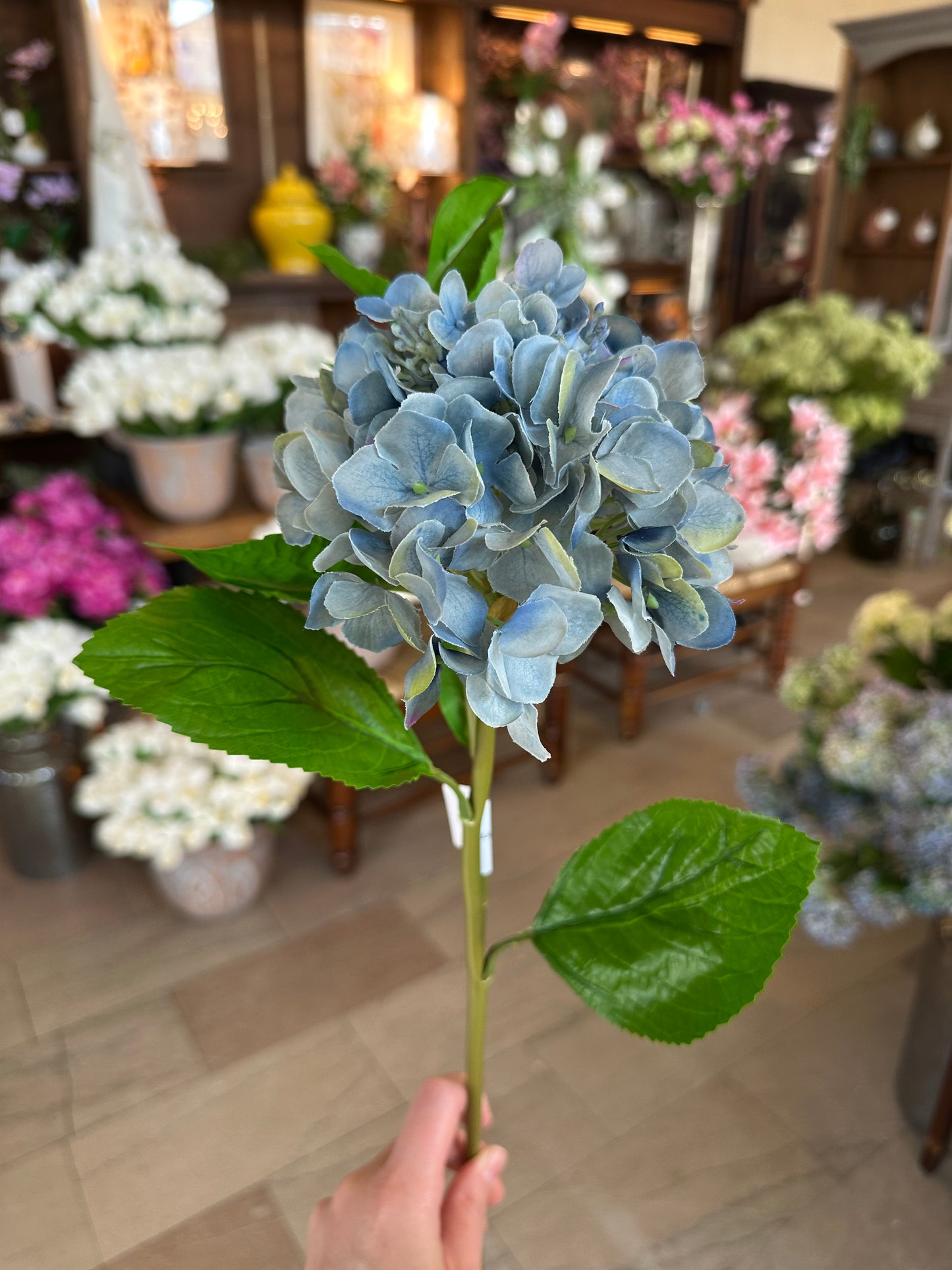 23" Just Cut New Growth Hydrangea