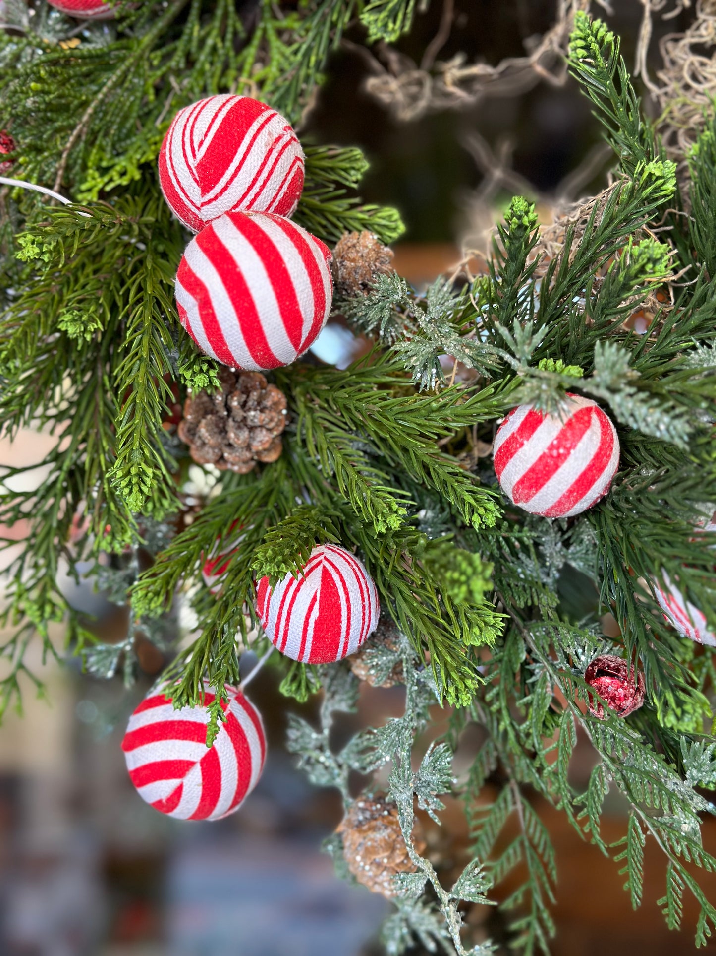 Playful Peppermint Wreath