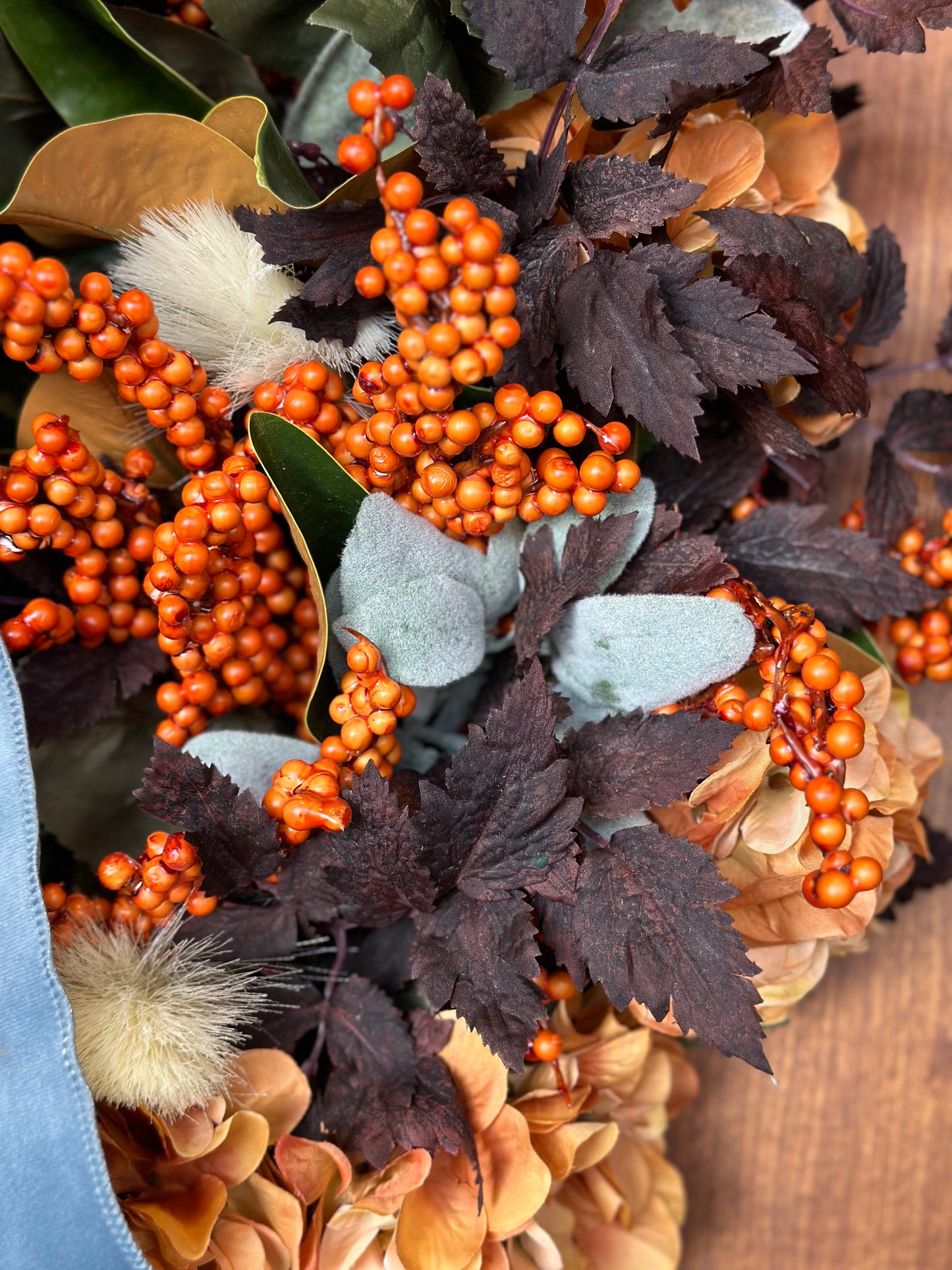 Golden Fall Wreath