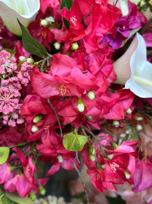 FUCHSIA- BOUGAINVILLEA SPRAY