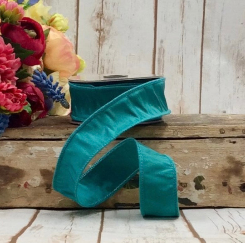 Taffeta, Teal Green