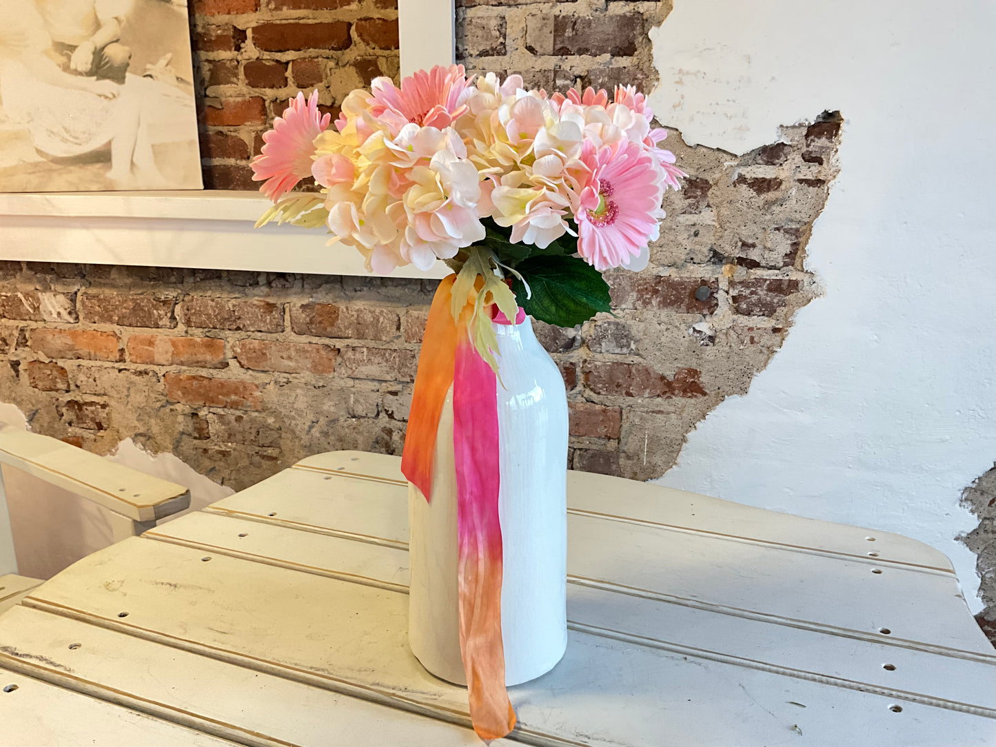 Pink Hydrangea and Daisy Bundle