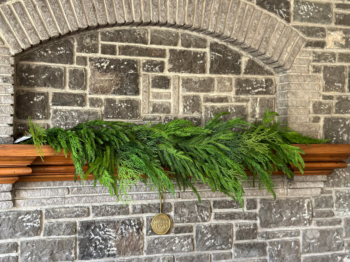 48” Cyprus/Norfolk Pine Garland