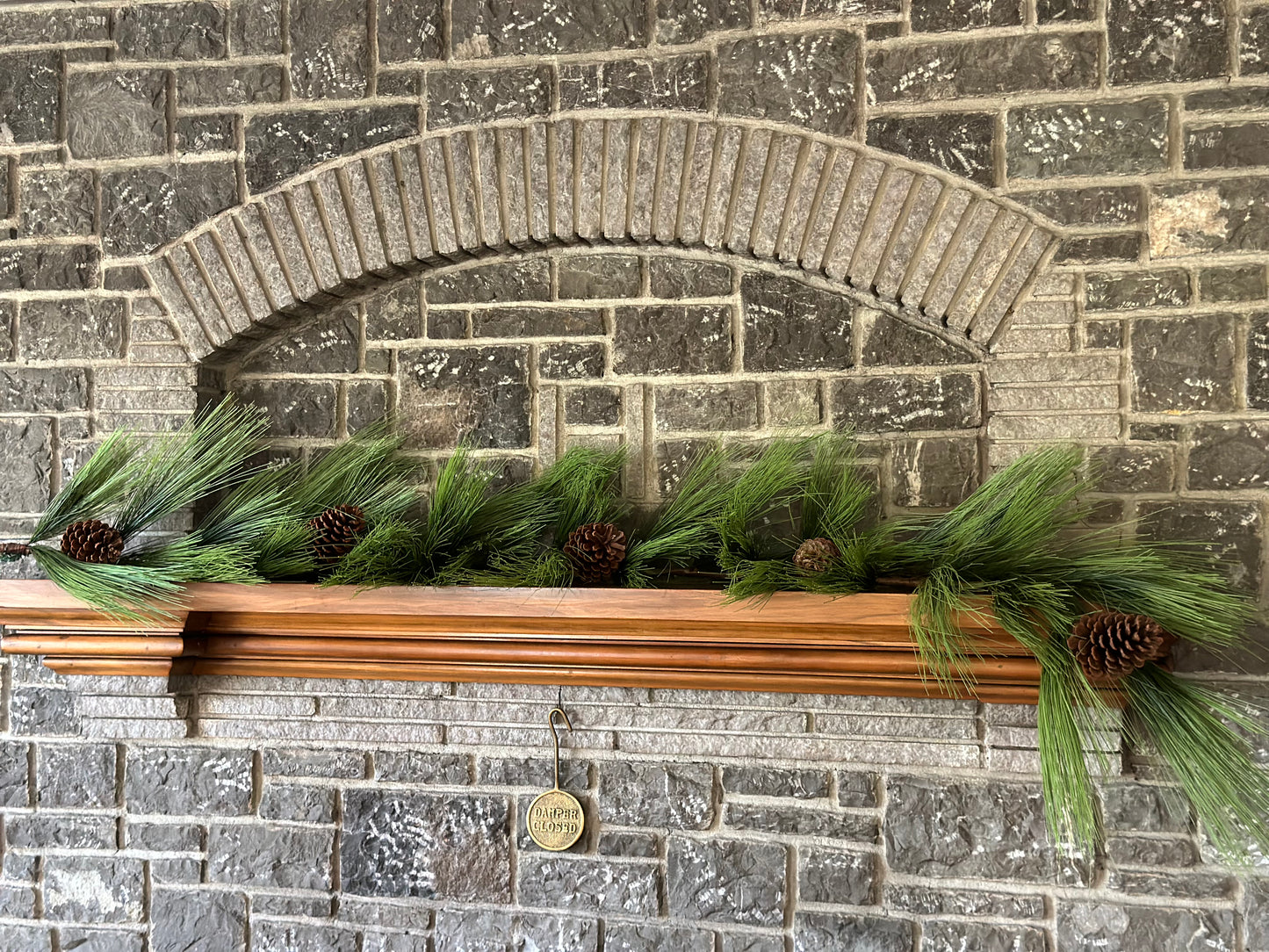 6' Long Leaf Pine Garland