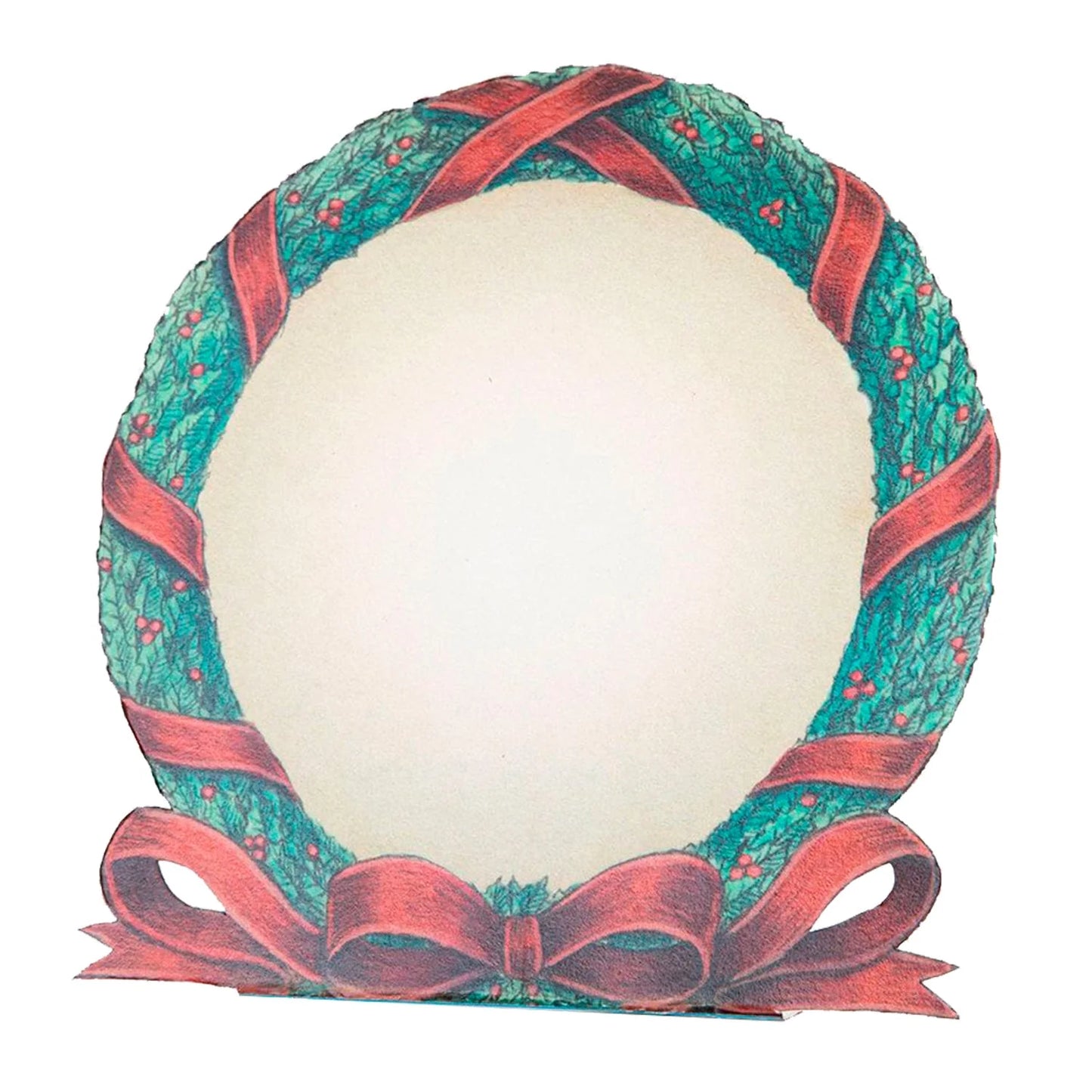 "O Christmas Wreath" Place Cards