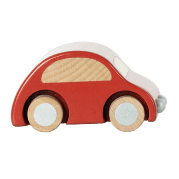 Wooden Car- Red