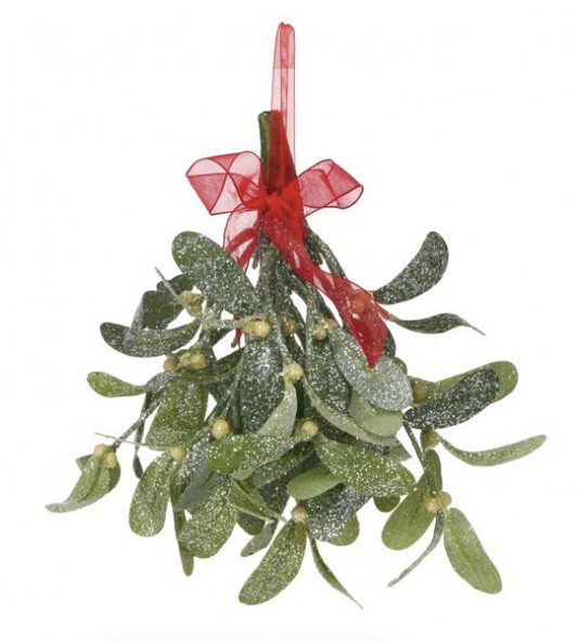 8" FROSTED MISTLETOE BUNDLE