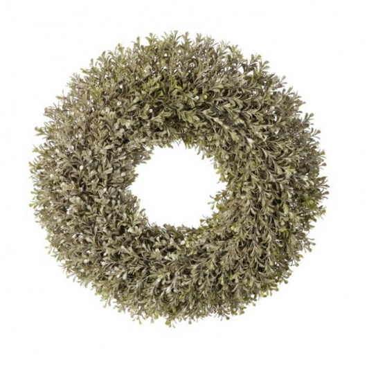 20" CHAMPAGNE BOXWOOD WREATH