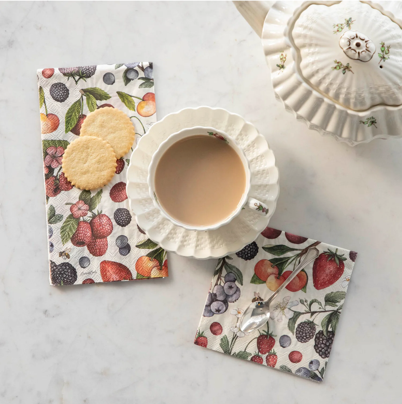 "Wild Berry" Paper Guest Napkins