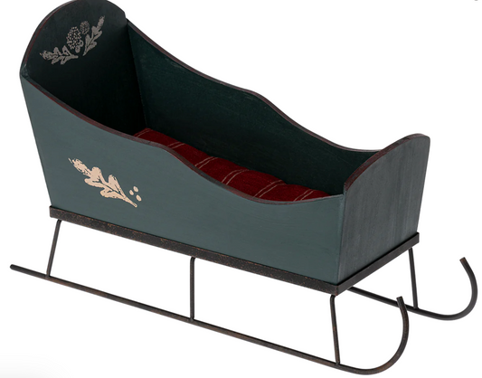 Sleigh, Medium - Green