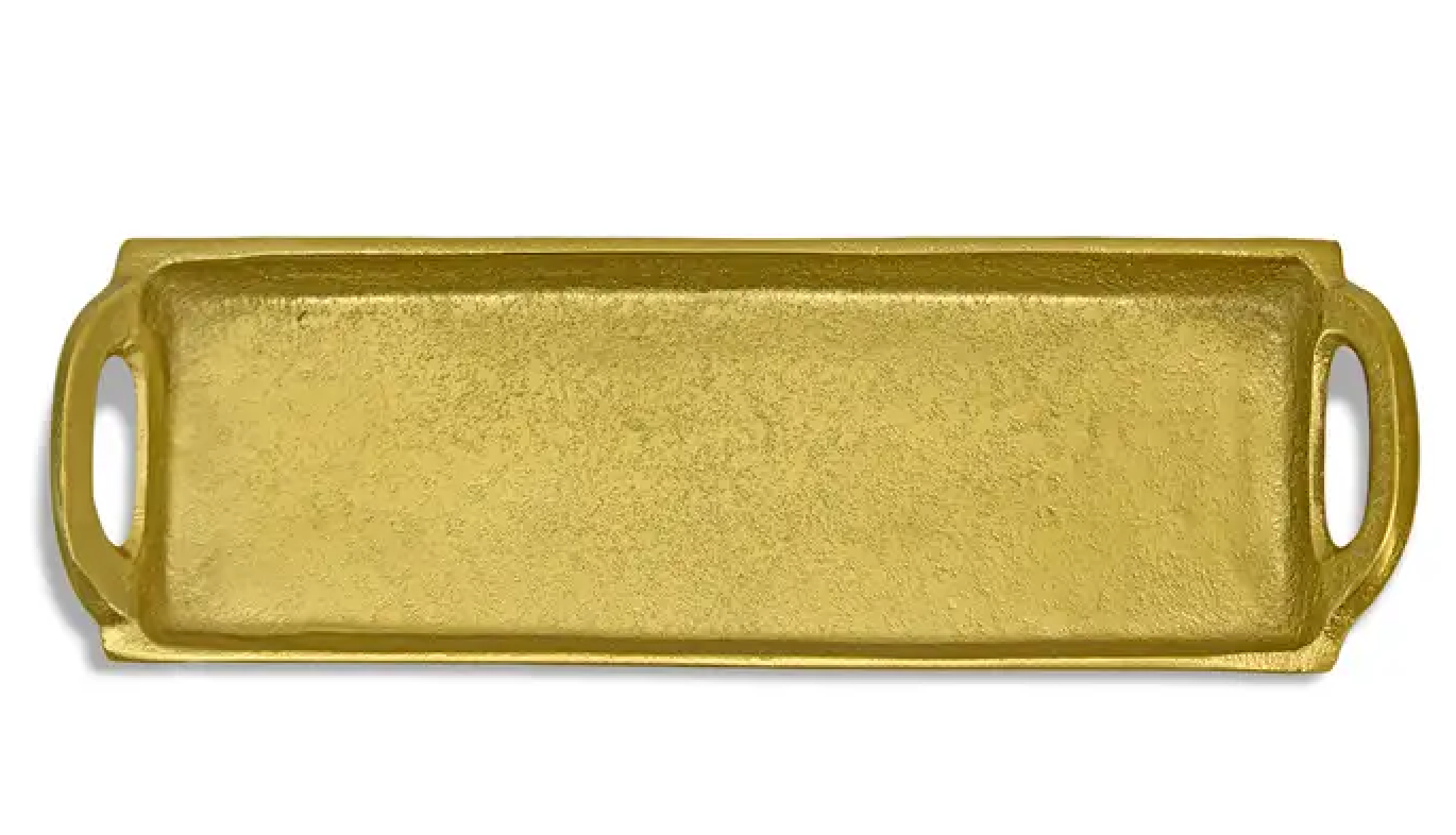 Gold Rectangle Tray