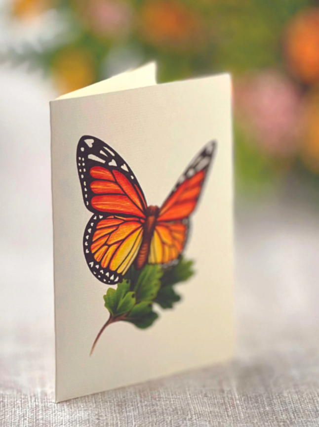 Butterflies and Buttercups Pop-up Card