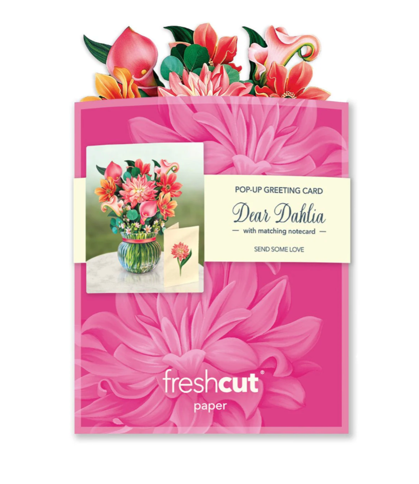 Mini Dear Dahlia Pop-up Greeting Card