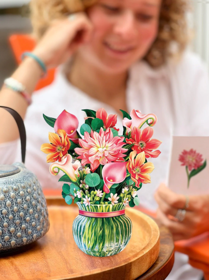 Mini Dear Dahlia Pop-up Greeting Card