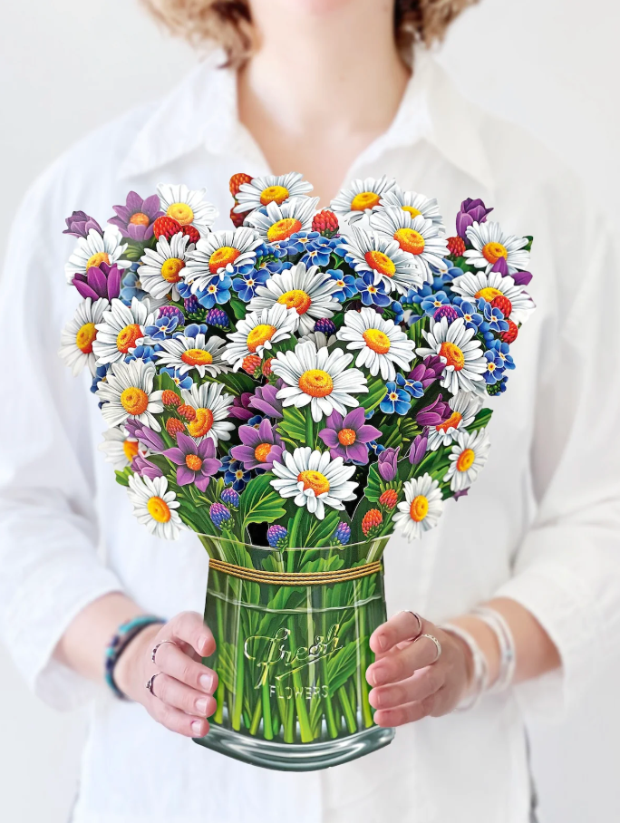 Field of Daisies Pop-up Card