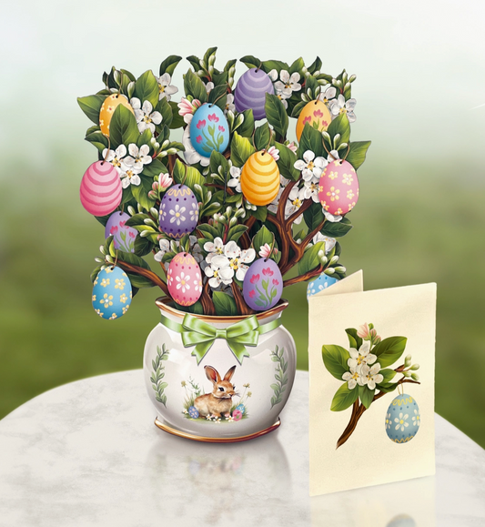 Mini Easter Egg Tree Pop-up Card