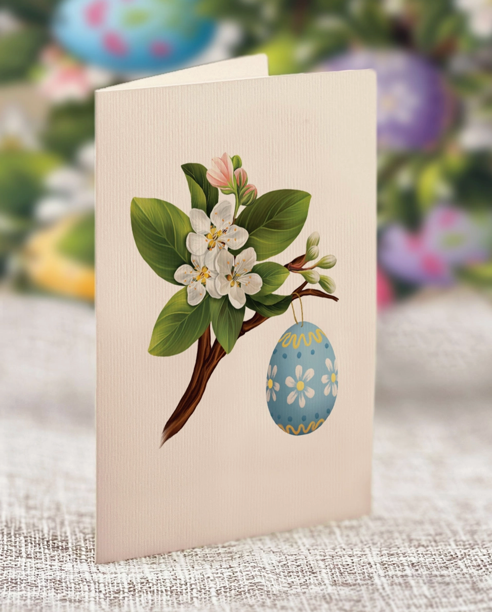 Mini Easter Egg Tree Pop-up Card