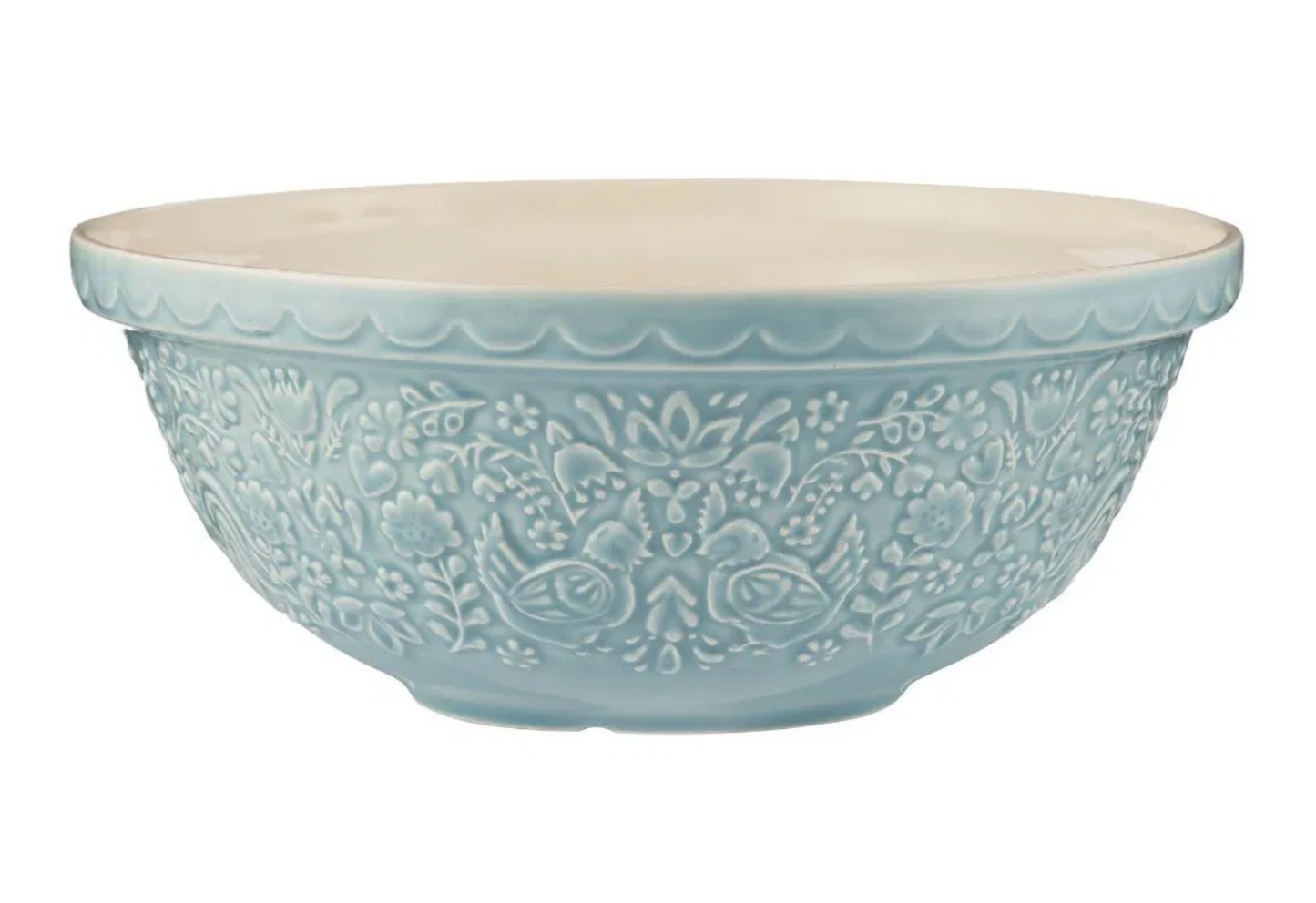 'Home to Roost' Cornflower Blue Mixing Bowl 2.85 Qt