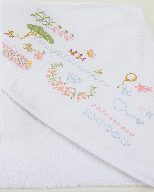 ABC's Baby Bath Towel