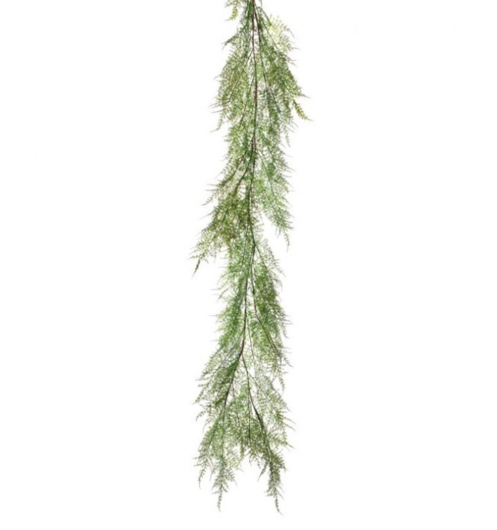 4' Natural Touch Asparagus Fern Garland