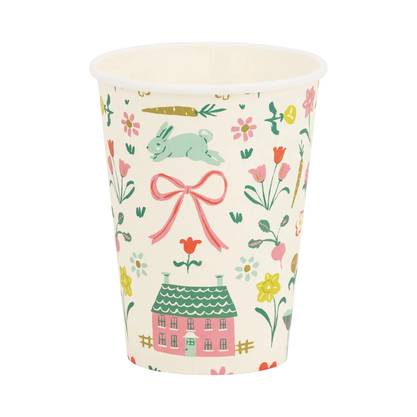 Springtime Cottage 12 oz Party Cups