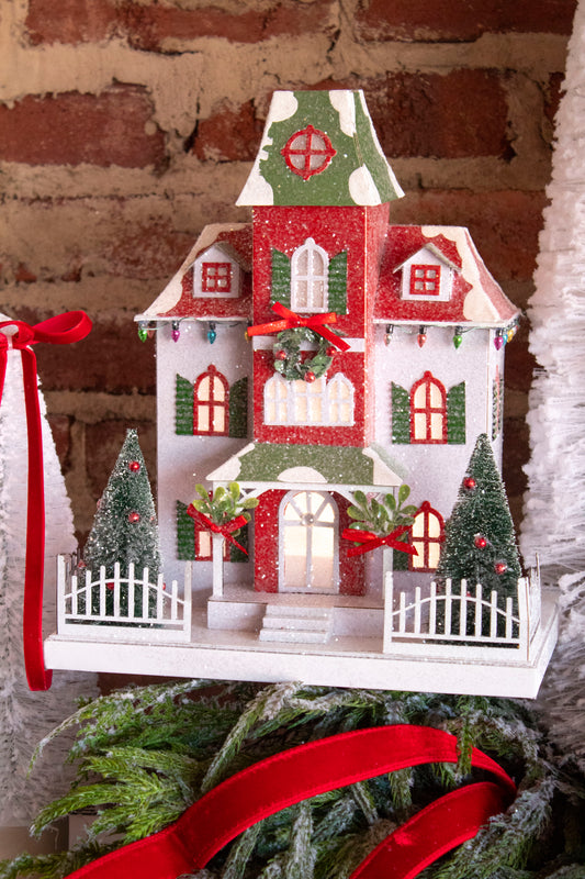 12" Christmas Tudor House