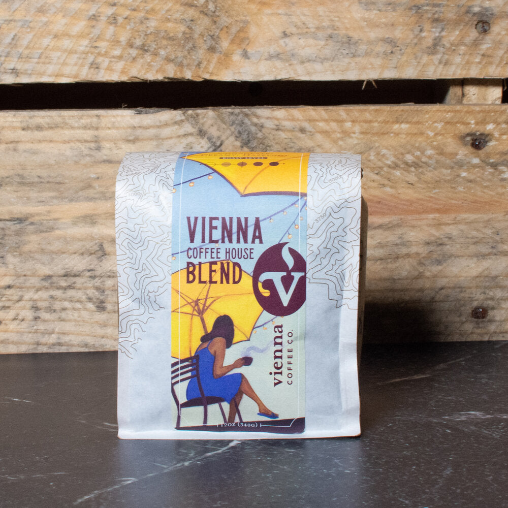 Vienna Coffee House Blend Ground 12oz- Vienna Coffee