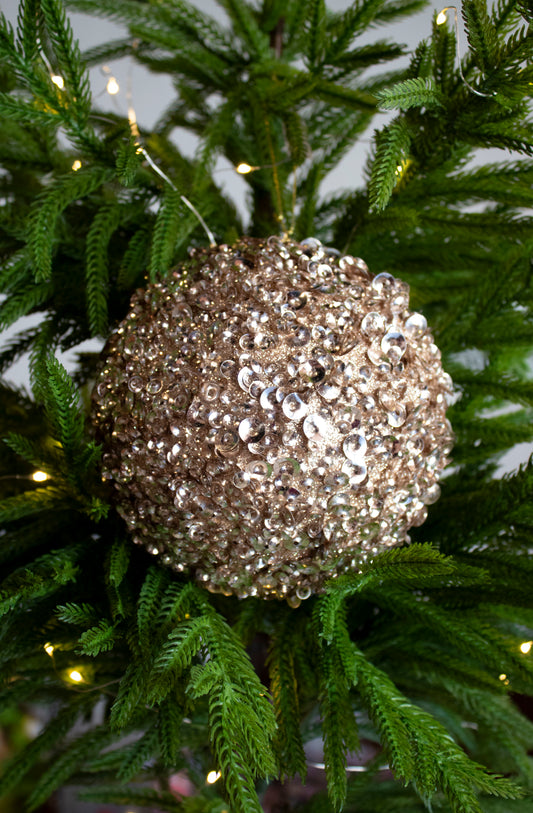 6" Glamour Sequin Ball Ornament